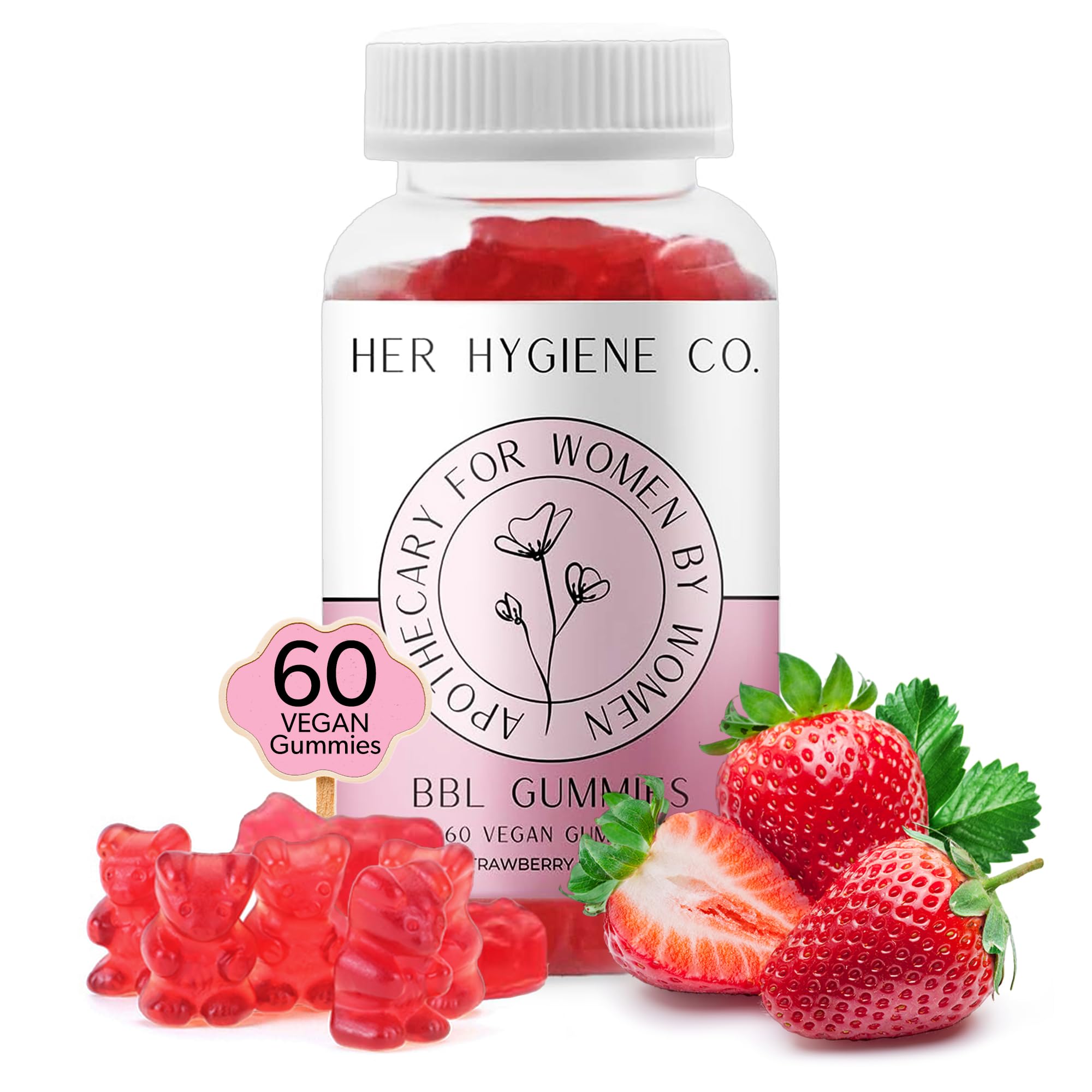 Amazon.com: Her Hygiene Co. Big Booty Enhancer Gummies for Women